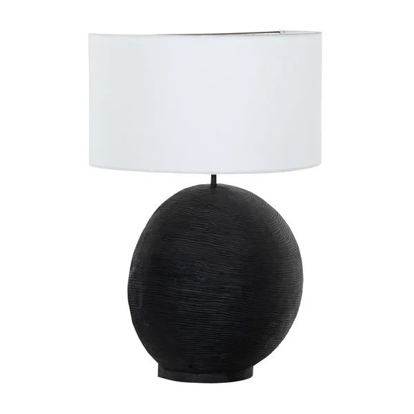 Product Image 1 for Orion Textured Modern Black Table Lamp from Gabby