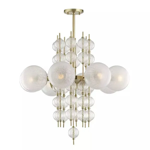 Product Image 1 for Calypso 8 Light Chandelier from Hudson Valley