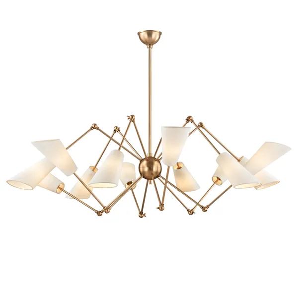 Product Image 1 for Buckingham 12 Light Chandelier from Hudson Valley