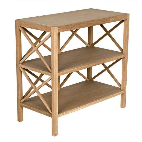 Product Image 1 for Nikolai White Oak Side Table from Noir