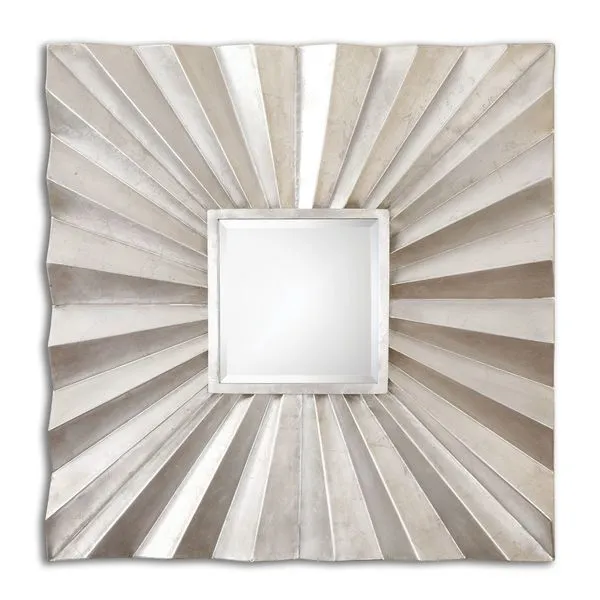 Product Image 2 for Adelmar Metal Square Mirror from Uttermost