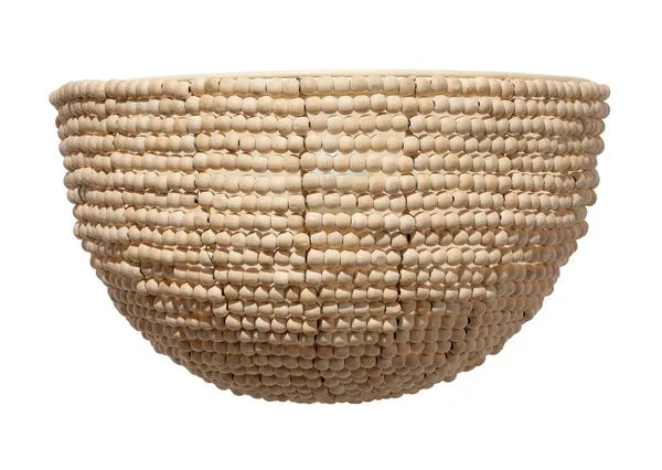 Product Image 1 for Barnacle Beaded Demi Lune Sconce from Jamie Young