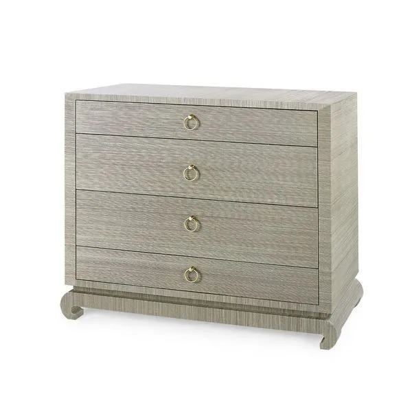 Product Image 5 for Ming Large 4-Drawer Dresser from Villa & House