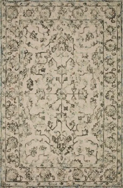Product Image 4 for Halle Grey / Sky Rug from Loloi