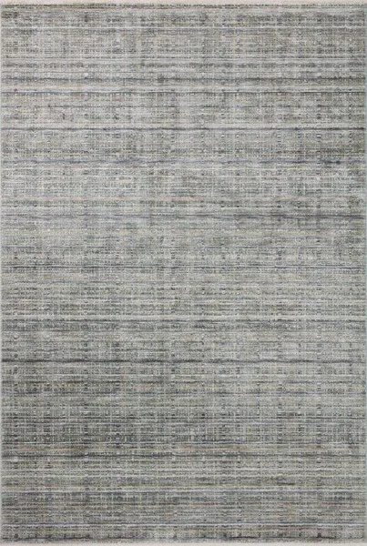 Soho Jade / Stone Rug with abstract pattern in muted earth, concrete, and pavement tones, flat woven polyester pile