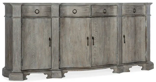Product Image 1 for Beaumont Grey Elm Veneer Buffet from Hooker Furniture