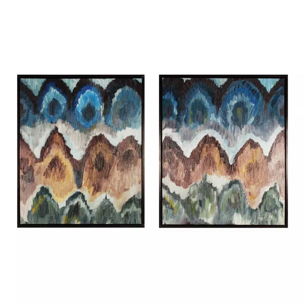 Product Image 1 for Flamestitch  I & Ii from Elk Home