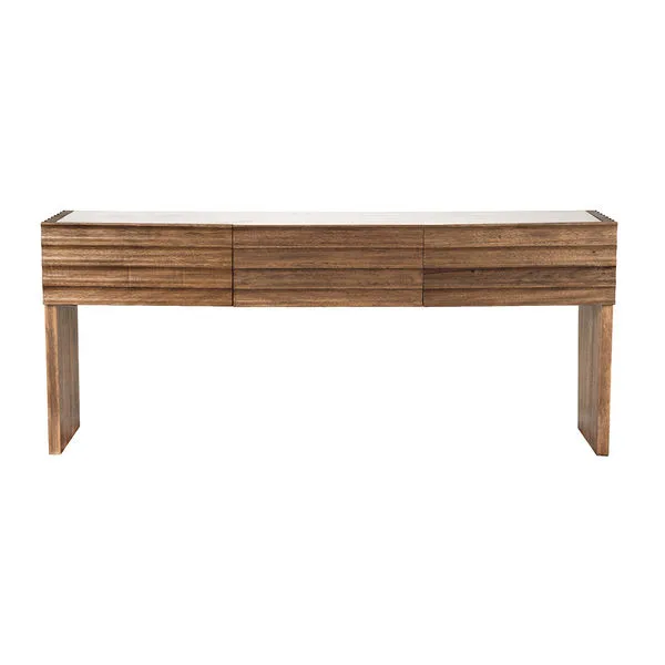 Product Image 1 for Wolf Console with White Marble Top from Noir