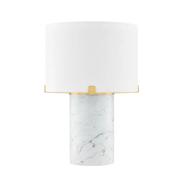 Product Image 1 for Rumi Marble Table Lamp from Mitzi