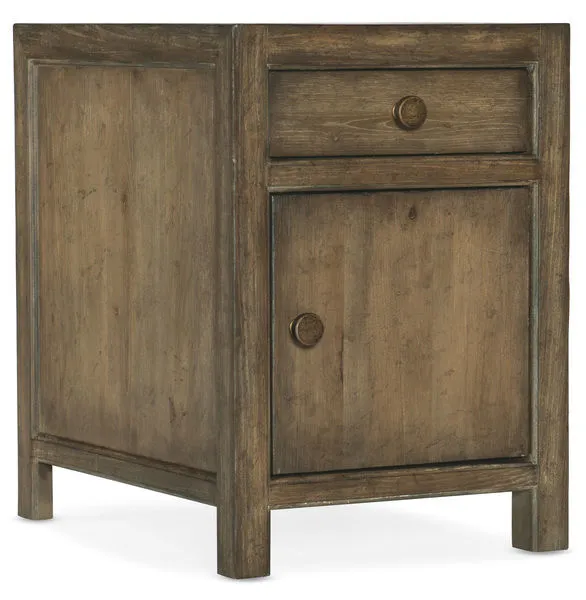 Product Image 1 for Sundance Chairside Pecan Veneer Chest from Hooker Furniture