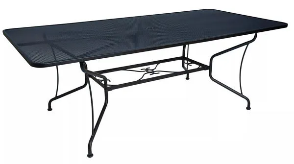 Product Image 1 for 42x84 Wrought Iron Micro Umbrella Table from Woodard