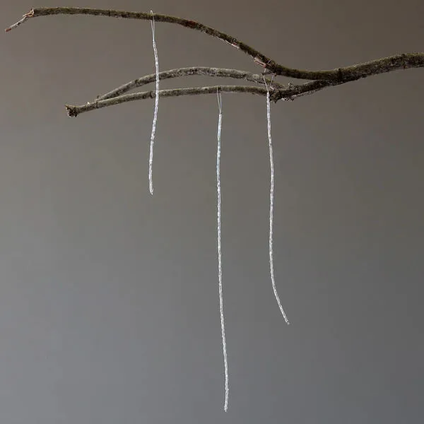 Product Image 1 for Sacha Glass Beaded Icicle Ornament, Set of 3 from Park Hill Collection