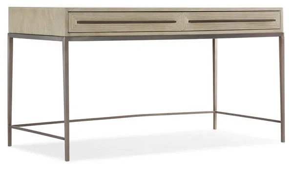 Product Image 6 for Cascade Oak & Metal Writing Desk from Hooker Furniture