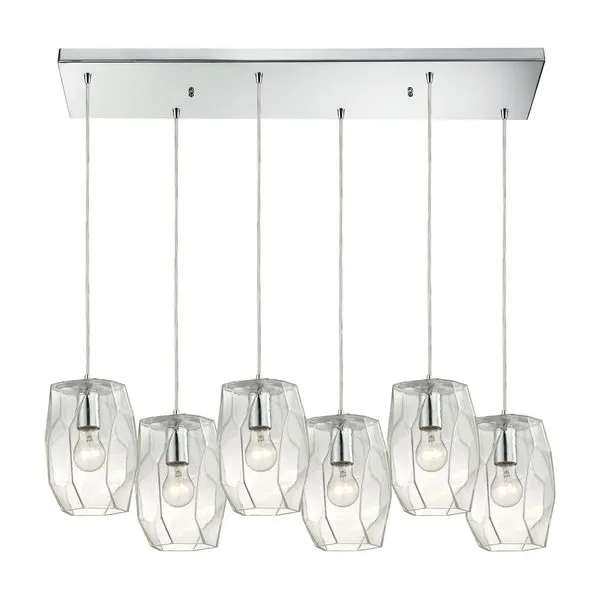 Product Image 1 for Geometrics  Light Pendant In Polished Chrome from Elk Lighting