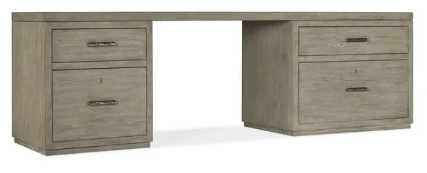 Product Image 1 for Linville Falls 96" Desk with Small File and Lateral File from Hooker Furniture