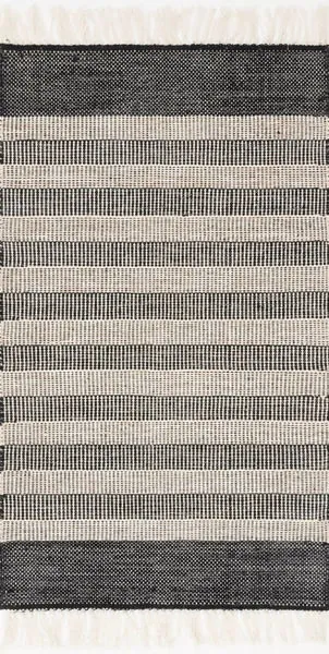 Product Image 1 for Village Collection Black / Grey Entry Rug from Loloi