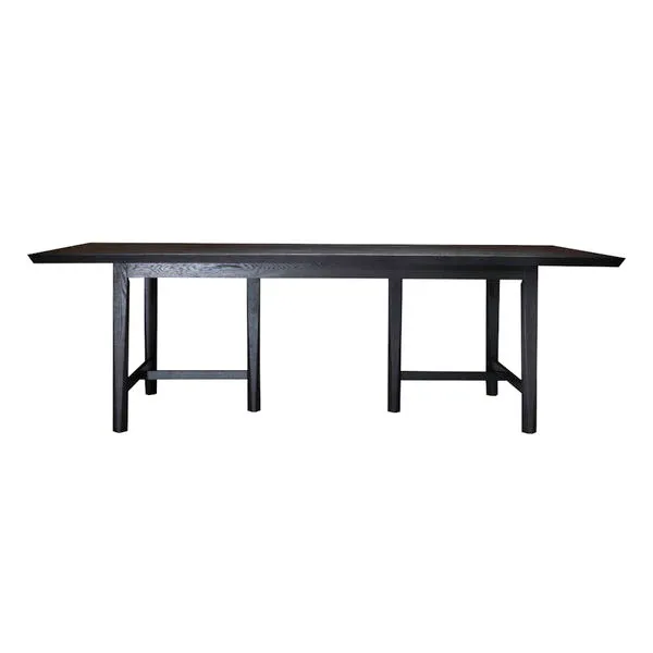 Product Image 1 for Dallas 96" Onyx Oak Dining Table from Alder & Tweed