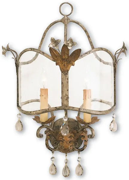 Product Image 1 for Zara Wall Sconce from Currey & Company