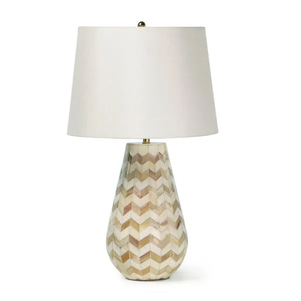 Product Image 1 for Cassia Chevron Table Lamp from Coastal Living