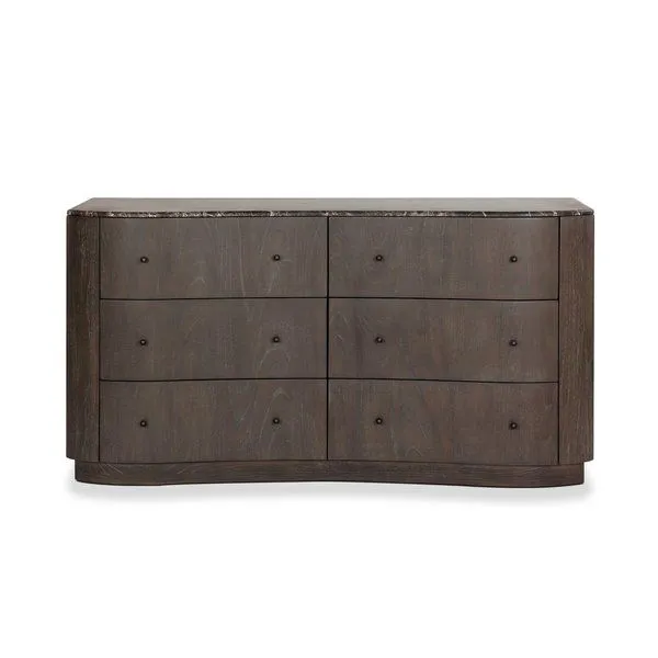 Product Image 1 for Boa Espresso Mindi Veneer 6 Drawer Dresser from Four Hands