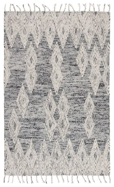 Product Image 3 for Mulberry Handmade Geometric Gray/ Ivory Rug By Nikki Chu from Jaipur 