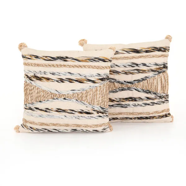 Product Image 3 for Braided Pom Pom Pillow, Set Of 2 from Four Hands