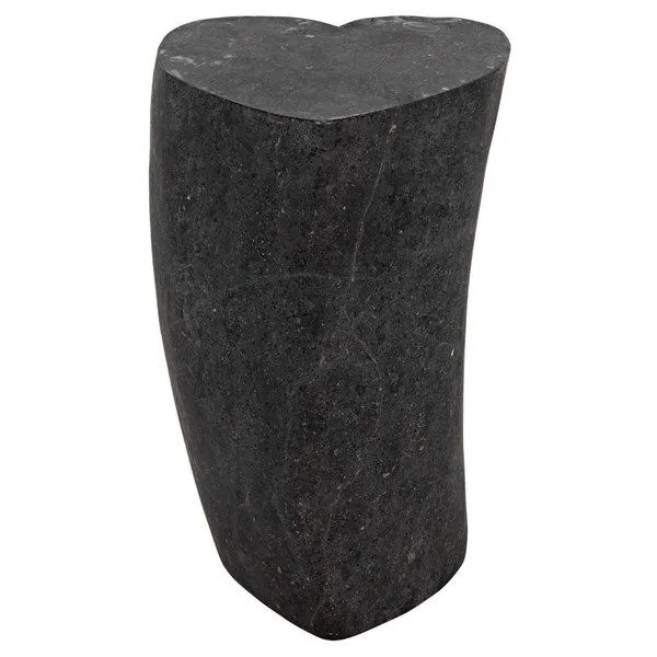 Product Image 13 for Black Marble Heart Stool from Noir