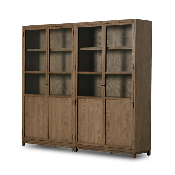 Product Image 1 for Millie Panel & Glass Door Double Cabinet from Four Hands