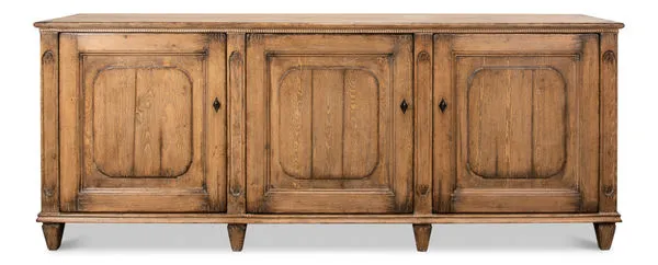 Product Image 4 for French Country Sideboard Old Pine Stain from Sarreid Ltd.