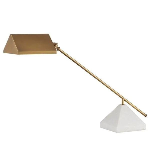 Product Image 1 for Repertoire Brass Desk Lamp from Currey & Company