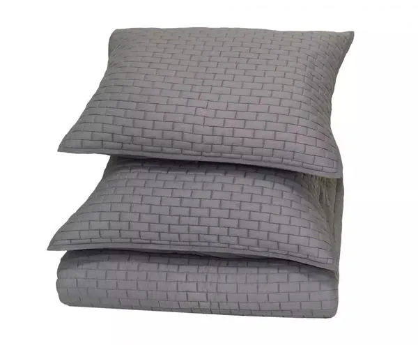 Product Image 2 for Gray Brick Quilt from Classic Home Furnishings