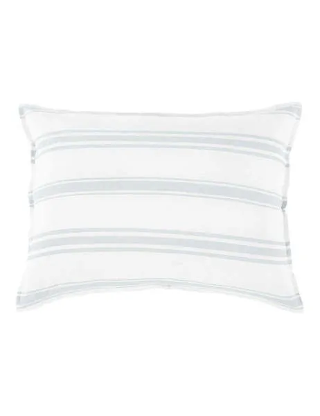 Product Image 10 for Jackson 28" x 36" Large Decorative Bed Pillow - White /  Ocean from Pom Pom at Home