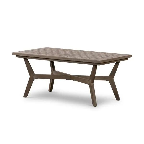 Product Image 1 for Raylan Outdoor Grey Wood Coffee Table from Four Hands