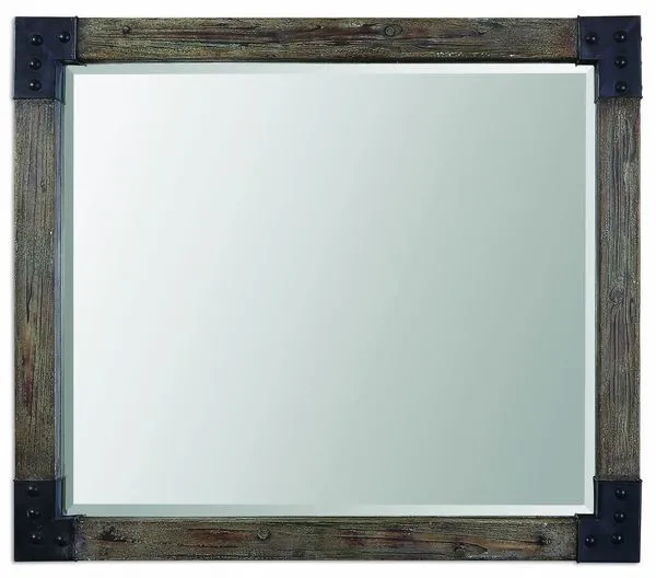 Product Image 2 for Uttermost Nelo Weathered Wood Mirror from Uttermost