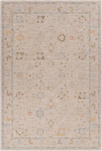 Product Image 1 for Avant Garde Woven Medium Tan / Sky Blue Rug - 6'7" x 9'6" from Surya