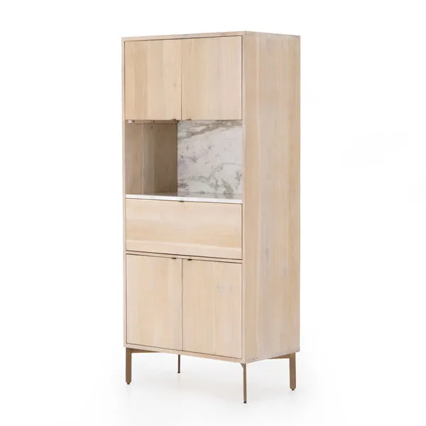 Product Image 11 for Bianca Bar Cabinet Pale Washed Oak from Four Hands