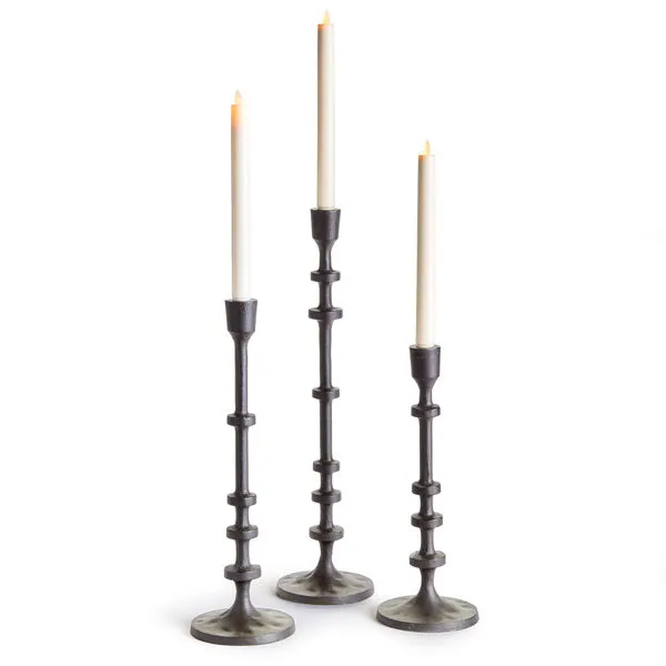 Product Image 1 for Abacus Taper Holders, Set Of 3 from Napa Home And Garden