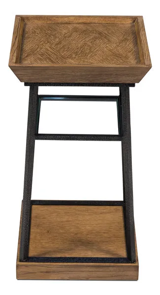 Product Image 5 for Hunt Country Drink Table Whitewash White from Sarreid Ltd.