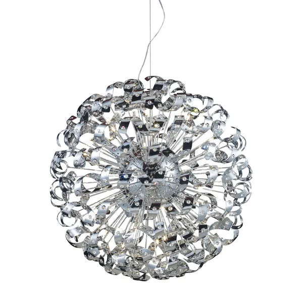 Product Image 2 for Odyssey 42 Light Pendant In Polished Chrome from Elk Lighting