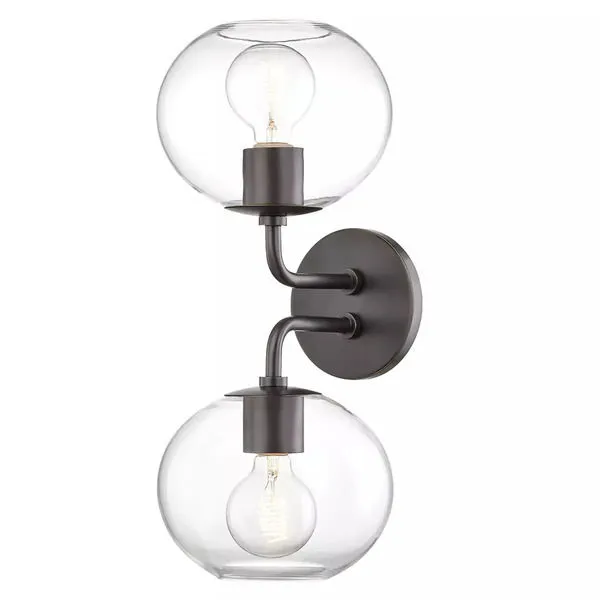 Product Image 1 for Margot 2 Light Wall Sconce from Mitzi