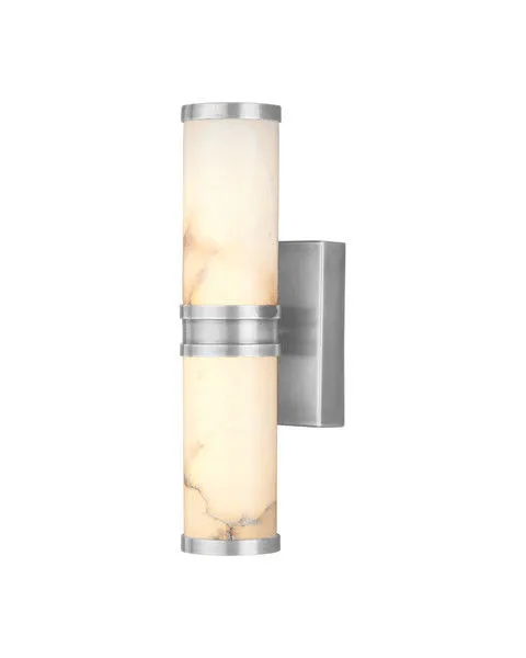 Product Image 1 for Brenham Nickel Wall Sconce from Currey & Company