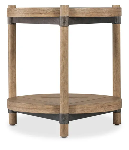 Product Image 1 for Vineyard Row Round End Table from Hooker Furniture