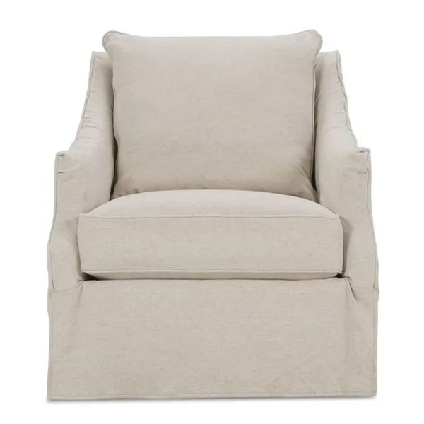 Product Image 1 for Kate Slipcover Swivel Chair from Rowe Furniture