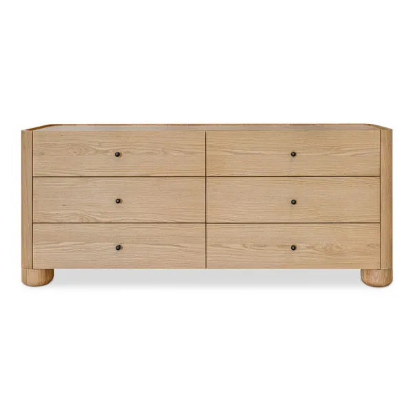 Product Image 1 for Gibson 6 Drawer Dresser from Moe's