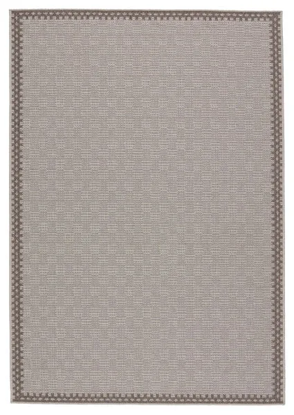 Product Image 5 for Vibe by Tiare Indoor/ Outdoor Border Gray/ Taupe Rug from Jaipur