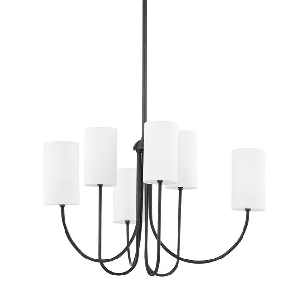 Product Image 1 for Harlem 6 Light Chandelier from Hudson Valley