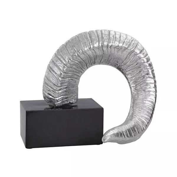 Product Image 1 for Silver Mounted Horn from Elk Home