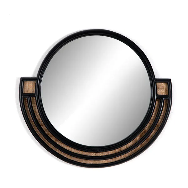 Product Image 4 for Jakarta Mirror Black Rattan from Four Hands