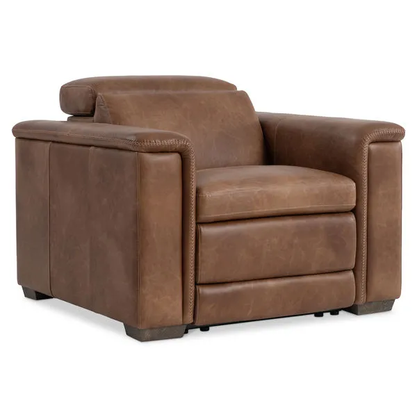 Product Image 1 for Lioni Leather Power Motion Chair from Bernhardt Furniture