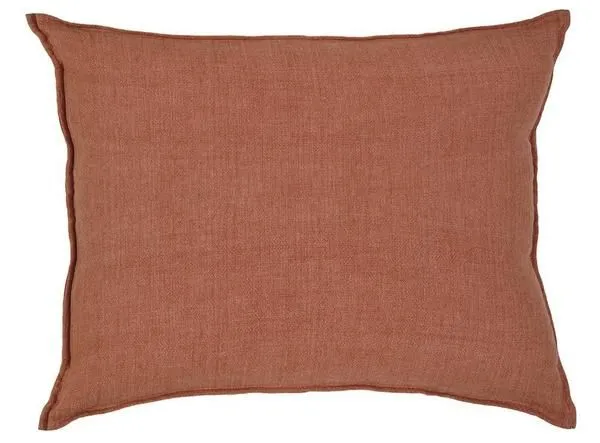 Product Image 2 for Montauk 28" x 36" Large Decorative Bed Pillow with Insert - Terra Cotta from Pom Pom at Home
